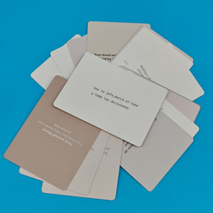 Caja Magnética <span class=keywords><strong>Personalizada</strong></span> con Cartas en Español, Mazos de Cartas con Mensajes Positivos y Afirmaciones para Mujeres - Product Image 3