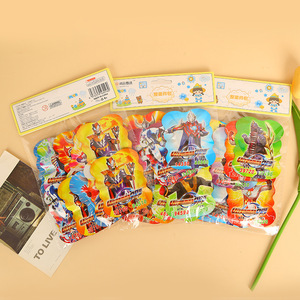 Pack d'autocollants Ultraman, 10 pièces, style aléatoire, décoration de fête d'anniversaire, cadeau pour enfants - Product Image 2