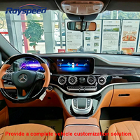 Vente flash 2024, bon prix, accessoires de tableau de bord en cuir PU pour l'intérieur de la voiture, pour Mercedes-Benz Vito W447 Vclass V260 Luxe