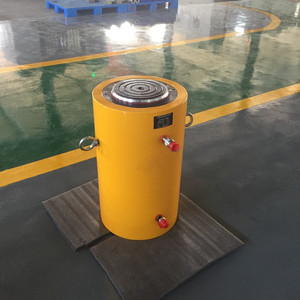 High Tonnage DQ Series Double Acting Hydraulic Cylinder <strong>Jacks</strong> with Saddle Pad - Product Image 3