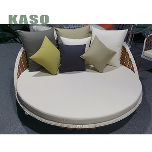 Cuscino per lettino impermeabile mobili da esterno divano Lounge set sedia spiaggia <span class=keywords><strong>mare</strong></span> S <span class=keywords><strong>a</strong></span> forma di acqua lettini bianchi - Product Image 4