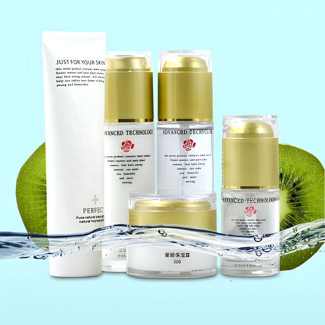 Private Label Hydrating Face Tumeric Skin Care Set OEM