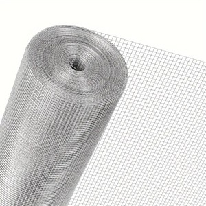 Rouleau de treillis gabion galvanisé 2x2,5 pouces en fil d'acier soudé pour mur de soutènement, cage à pierres et aménagement paysager - Product Image 2