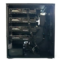 Station de travail / Serveur GPU 4 voies pour l'IA et le calcul de grands modèles, Serveur GPU IA prenant en charge 4 GPU A100 H100 4090 5090 PRO6000