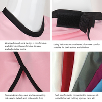 Tablier Wanmei pour salon de beauté, produits chimiques ménagers, imperméable, châle pour teinture capillaire, cape pour teinture capillaire, cape de coiffeur, cape de salon de coiffure