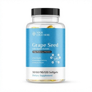 Cápsulas de Gel Suave con Aceite Multivitamínico de Semilla de Uva Nutricore, Licopeno, Antioxidante, Salud Inmunológica, Cuidado de la Salud Dietético para Adultos y Adolescentes - Product Image 1