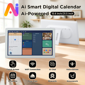 Venta al por Mayor Directa de Fábrica, Marco de Fotos Digital con <span class=keywords><strong>Calendario</strong></span>, Pantalla Táctil IPS FHD de 15.6 Pulgadas, 32GB, WiFi, Sincronización con <span class=keywords><strong>Google</strong></span> Calendar, Regalo Empresarial - Product Image 2