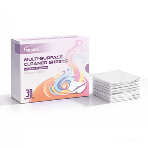 Folhas de Limpeza Multiuso com Aroma de Limão Nuohui, Tiras de Limpeza Personalizadas Dissolúveis, Folhas de Limpeza Ecológicas para Pisos - Product Image 4