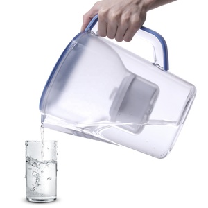 OEM China Factory 3,5 Liter Krug 3-stufige Filtration einschl ießlich Aktivkohle Alkaline Portable Water Filter Pitcher