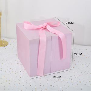 กล่องของขวัญลูกบาศก์มหัศจรรย์ ดอกไม้สบู่ ของขวัญวันเกิดสำหรับแฟนสาว ของขวัญวาเลนไทน์สุดพิเศษ ของขวัญสร้างสรรค์ - Product Image 3