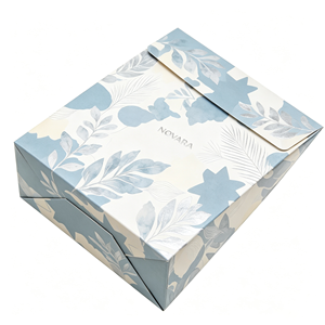 Sacs de classement de bureau en papier kraft blanc personnalisés, écologiques et recyclables, style professionnel, avec fermeture à cordon, pour cartes postales - Product Image 1