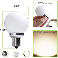 # Ampoule LED 1141 1156 10-30V2W G16.5 pour voiture de tourisme, ampoule LED G16.5 pour éclairage marin, ampoule LED BA15S pour coiffeuse, ampoule LED pour camping-car