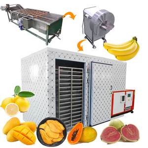 Industrial Fruit Banana Slice Dryer Machine Automatic Drying Equipment for Plantain Pineapple Papaya - Product Image 1