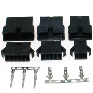 Conector terminal SM 2/3/4/5/6Pin 2,54 hembra y macho JST 2,54 MM SM2.54