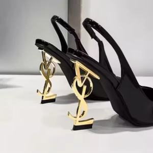 Chaussures à talons hauts de 6 cm pour femmes, tendance, formelles, de mariage, de qualité supérieure, en métal personnalisé, noir, 2026 - Product Image 3