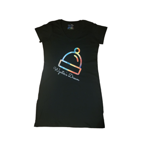 WD Beanie Logo Camiseta Vestido - Product Image 6