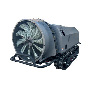 Беспилотный самоходный опрыскиватель JaFu на гусеничном ходу с дистанционным управлением на 500 м, для питомников и садов, с бензиновым двигателем, высота распыления 8-15 м - Product Image 5