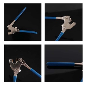 איטום piplers אבטחה פלסטיק curping טווח מצופה ידית אדום אדום חשמלי - Product Image 5