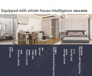 Capsule spatiale mobile de luxe 2026, <span class=keywords><strong>maison</strong></span> préfabriquée écologique avec <span class=keywords><strong>construction</strong></span> durable pour chambre à coucher, salle de sport, salle de bain, centre commercial, salon - Product Image 4