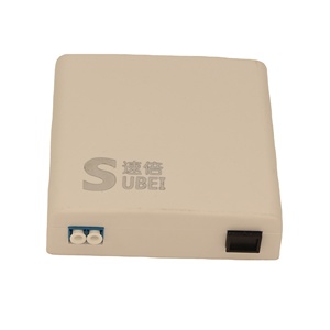 SUBEI 白色 ABS 材质 86 型壁挂式光纤终端盒 <span class=keywords><strong>2</strong></span> 路空纤盒 FTTH 用途型号 SUBEI-P-01 1 年保修 - Product Image 2