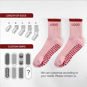 <b>Socks</b> Manufacturer Custom Yoga <b>Socks</b> Pilates <b>Socks</b> Cotton Athletic <b>Socks</b> Grip <b>Socks</b> Non Slip <b>Socks</b> for Women - Product Image 4