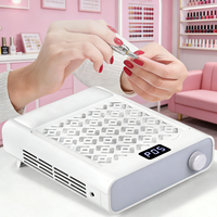 SNRQI Pro Aspirateur à ongles 120W à forte aspiration, collecteur de poussière, fabricant chinois, vente en gros pour les fournitures d'onglerie mondiales