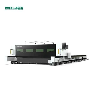 Oree Laser 14040 Hoja Máquina de corte por láser de fibra de latón 5000W 20000 W Máquina de corte por láser de fibra