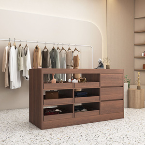 Shunying-Mostrador de cajero de barra simple para tienda de ropa, pequeño gabinete de exhibición moderno para supermercado, <span class=keywords><strong>ambiente</strong></span> de alta gama - Product Image 3