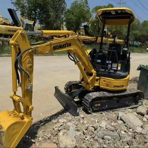 Mini-pelle KOMATSU PC20 PC20MR d'occasion 2T Petite pelleteuse Prix bas Machine PC 20 35 40 55 70 78 - Product Image 1