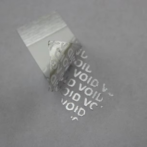 Tùy chỉnh thiết kế an ninh đóng gói mẫu miễn phí chống hàng giả an ninh làm mất hiệu lực nhãn - Product Image 1