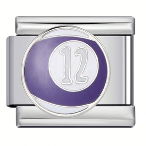 Bracelet à breloques ODM style italien 2025 en acier inoxydable plaqué argent avec diamants et perles, inspiré du punk, pour mariages et anniversaires - Product Image 1