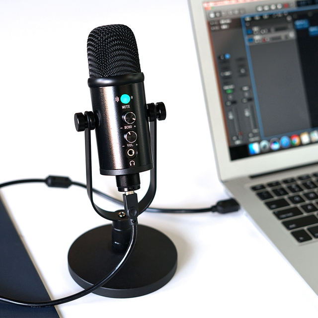 Oem Professional Usb Recording Condenser Microphone Desktop Studio Microphone Yr13