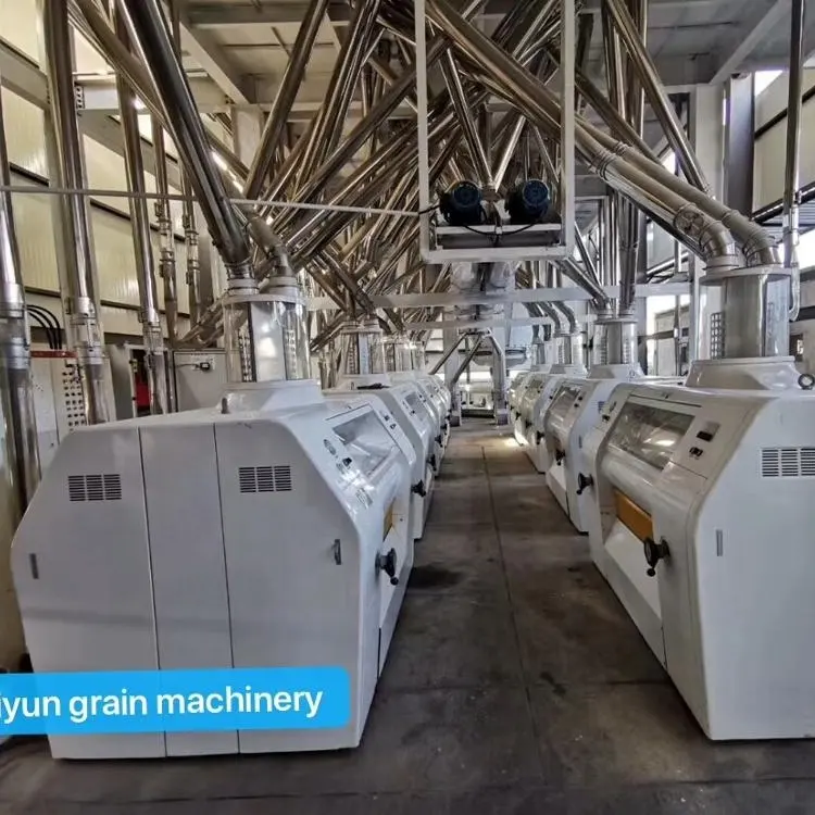 गेहूं का आटा चक्की मशीन की 120 टन पूरा संयंत्र