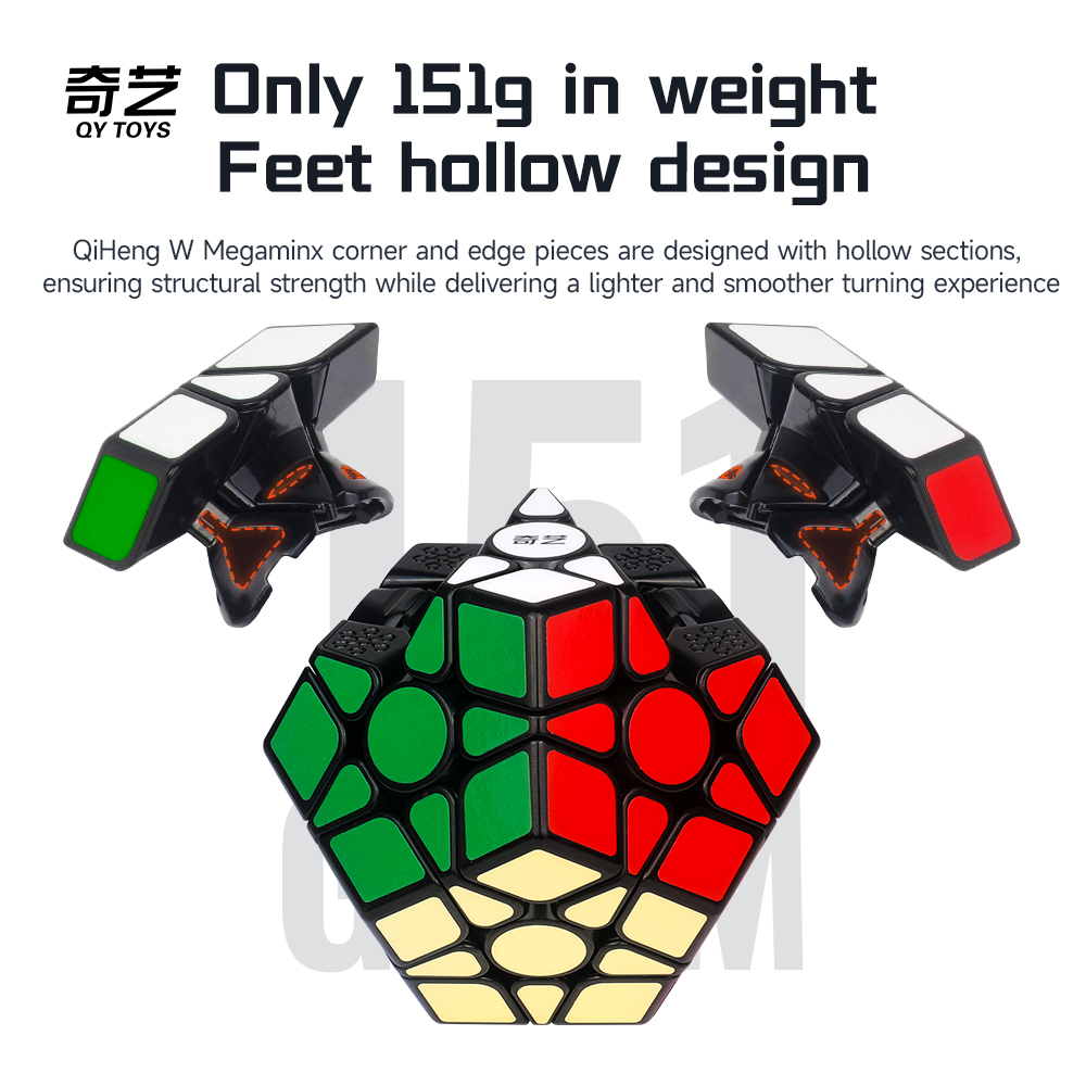 Qiyi Mofangge QIHENG W 3*3 Megaminx - Educational Toy