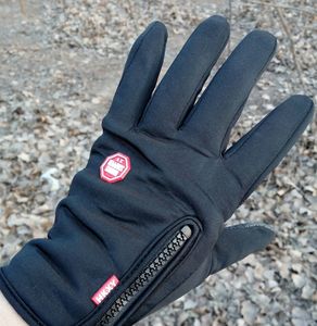 Guantes para exteriores para hombres y mujeres: a prueba de salpicaduras, compatibles con pantalla táctil, ideales para ciclismo, esquí y montañismo - Product Image 1