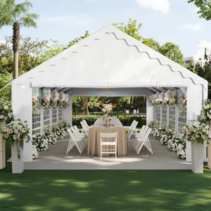 Tente de réception en aluminium à portée libre de 100 à 1000 personnes, décoration de <span class=keywords><strong>plafond</strong></span>, tente de réception, fêtes, événements de mariage en plein air - Product Image 4