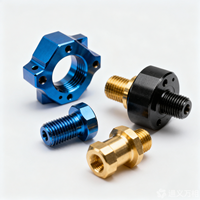 Usinage CNC de haute précision pour la fabrication de prototypes, kit de composants métalliques, services de perçage pour la fabrication en acier inoxydable