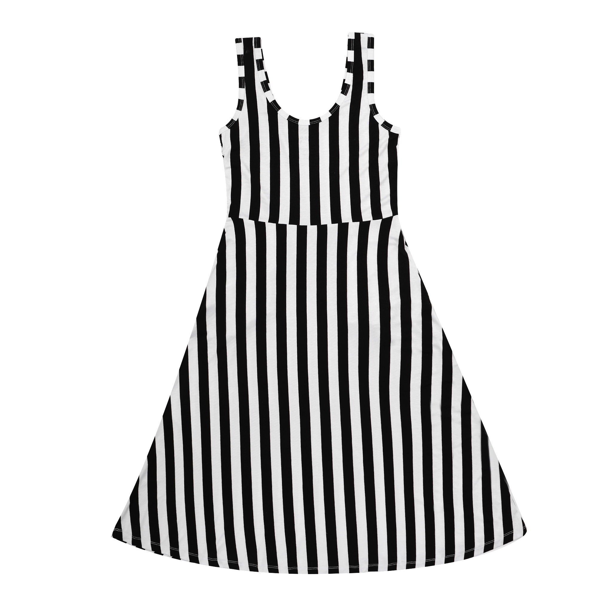 chinese dress ladies Black Stripe Halter Maxi Dress - All Dresses main image 0
