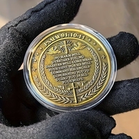 Pièce de monnaie commémorative d'usine de haute qualité, pièce de monnaie dorée gravée, pièce de monnaie de défi en métal personnalisée sur mesure