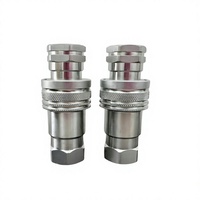 Connecteurs à raccord rapide PAV KSA ISO 7241, accouplements rapides pour tracteurs et machines de moulage par injection, remplaçant les ANV plus rapides