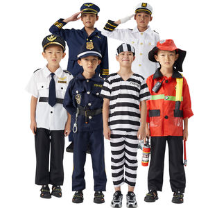 Ensemble de déguisements Tronc avec super-héros, policier, pompier, jeu de rôle pour enfants sous licence officielle - Product Image 1