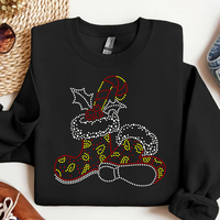 Nouvelles Motifs de Transfert Thermocollants Personnalisés Flocons de Neige Noël Strass pour Vêtements