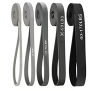 Bandes d'exercice de yoga et de fitness personnalisées avec logo, en caoutchouc élastique TPE durable, pour adultes et enfants, avec couleur personnalisée