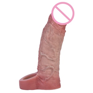 OS-ADLV5076 Juguetes Sexuales para Hombres, Condón Reutilizable, Funda de Pene con Diseño de Dragón Realista, Extensor de Pene con Vibración - Product Image 3