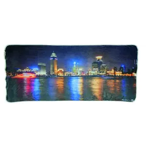 Asciugamano in microfibra WHI021 merchandising personalizzato - Product Image 1