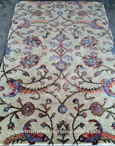 พรมทอมือที่ทันสมัยแบบชนบทพรมปูพื้นที่ทำจากใยธรรมชาติที่ทนทานงานช่างฝีมือเหมาะสำหรับพื้นที่สบายๆของตกแต่งบ้านซัพพลายเออร์ขายส่ง - Product Image 1