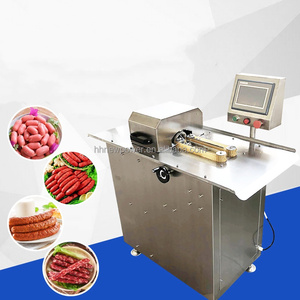 Machine à nouer automatique Salami <span class=keywords><strong>Chorizo</strong></span> Enema clipping nouage manuel tondeuse à saucisse reliure saucisse cravate lieuse en vente - Product Image 2