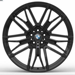 Cerchi Forgiati Personalizzabili a Cinque Razze Grigio-Argento PCD5X112, Concavi Profondi, per <span class=keywords><strong>Auto</strong></span> Sportive e da Corsa, Ruote per Passeggeri, Pneumatici Renault, 18 Pollici - Product Image 2