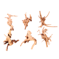 Petite Décoration d'Aquarium en Bois Flotté, Mini Ornement en Forme de Racine, Petite Racine pour Décoration d'Aquascape, Fournitures d'Aquarium en Gros