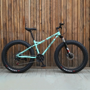 Vélo de montagne <span class=keywords><strong>VTT</strong></span> 26 pouces en promotion avec freins <span class=keywords><strong>à</strong></span> disque doubles, fourche en alliage d'aluminium, 21 vitesses et selle confortable - Product Image 3